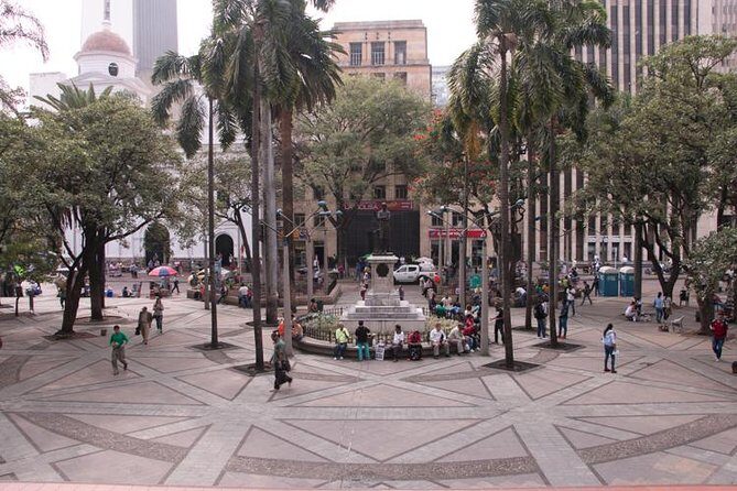 Botero Walking Tour: experiencing Medellin through the eyes of an artist - Parque San Antonio and the Pájaro de Paz Memorial