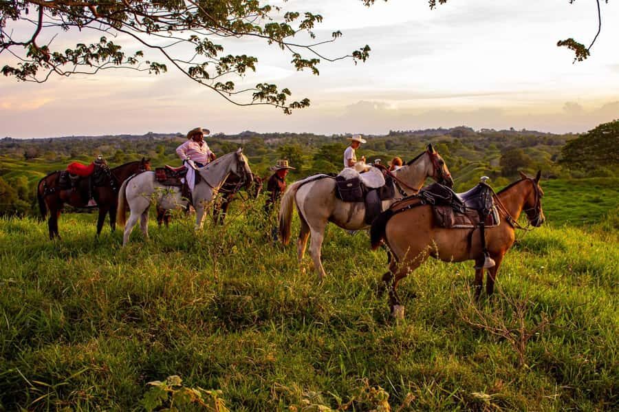 From Medellin; (All-In) The Real Horseback Ranch Experience - A 5:00 am pickup from El Poblado and the long ride out