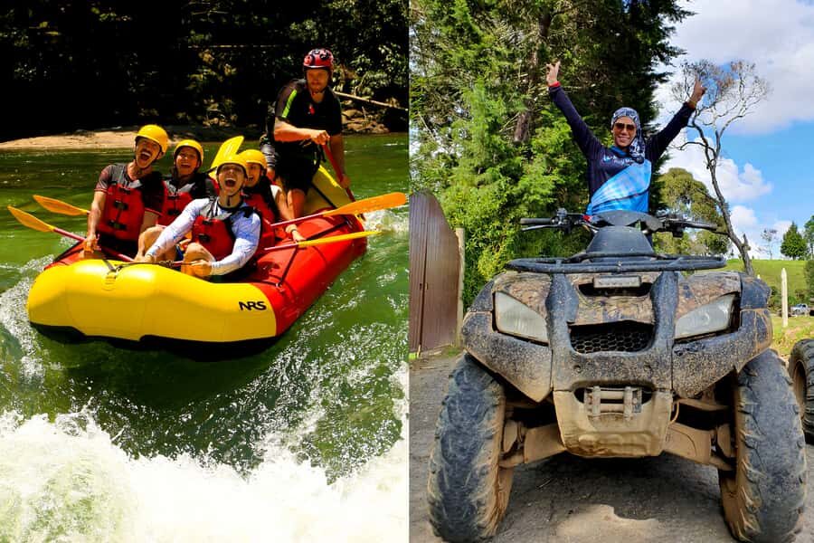 From Medellín: ATV Ride and Rafting Experience Combo Tour - First Stop: Picking Up, Gear Up, and Getting Ready for the ATV