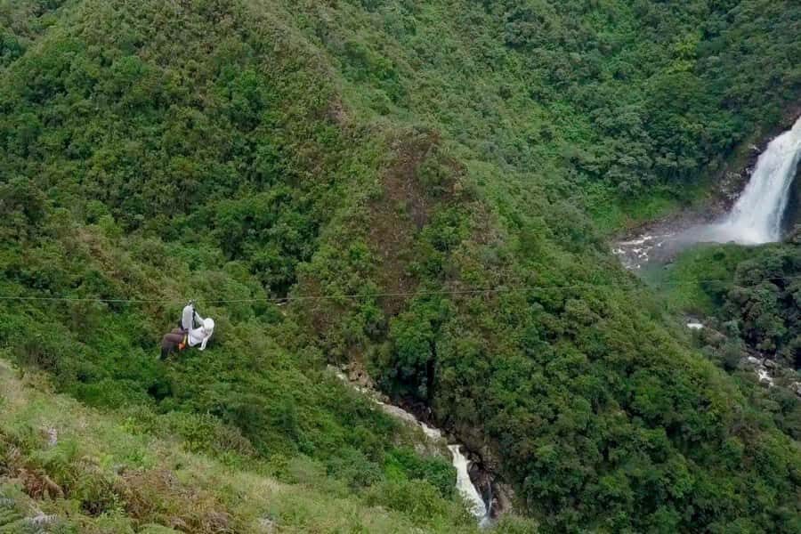 From Medellin: Epic Zipline and Giant Waterfall - The 20-minute hike to the first station (Class 2): your warm-up reality check