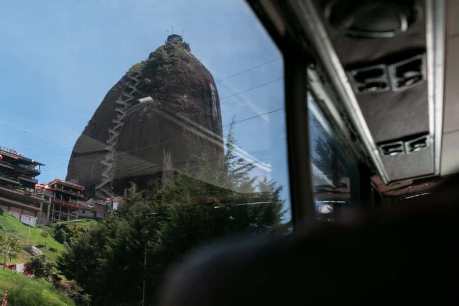 From Medellin: Guatape El Peñol with boat + gastronomic tour - El Peñol’s food stops and the rock approach: views plus story time