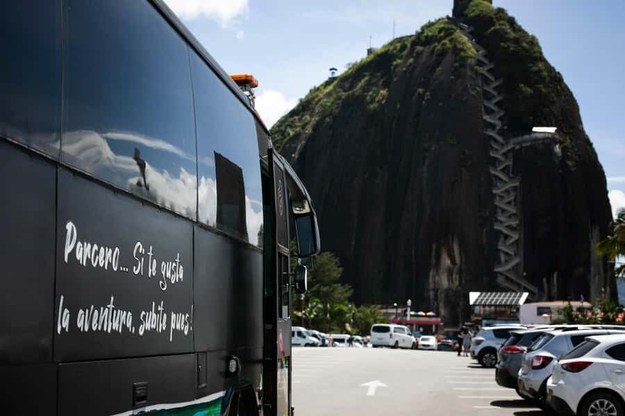 From Medellin: Guatape El Peñol with boat + gastronomic tour - The road from Medellín to Marinilla: scenic stops plus your first bites