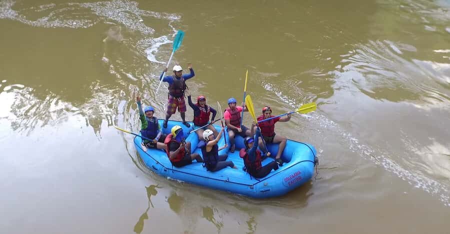 From Medellín: Paragliding and Rafting Combo Tour - Paragliding over Antioquia: the 25-minute canyon flyover