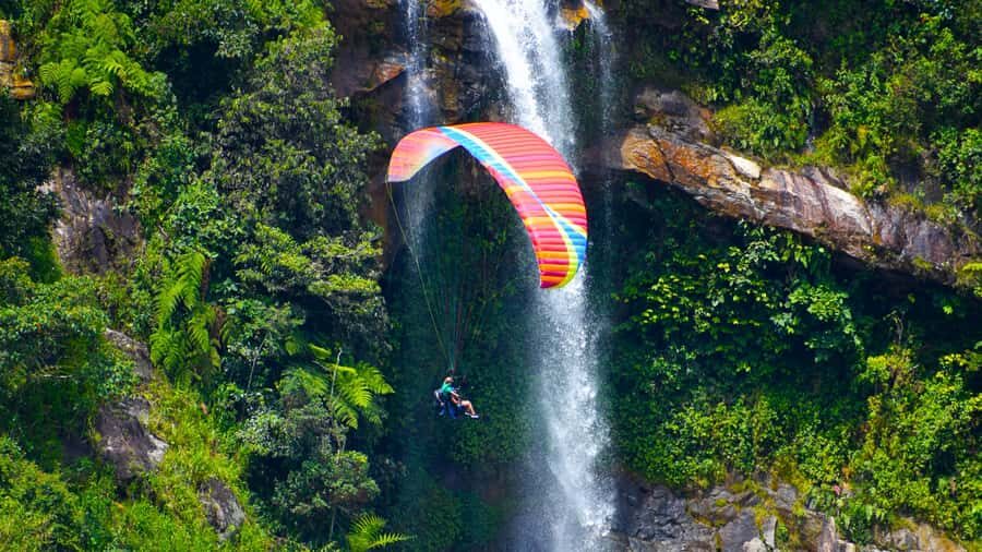 From Medellin: Private Paragliding Tour Over Waterfalls - Key things that make this tour special