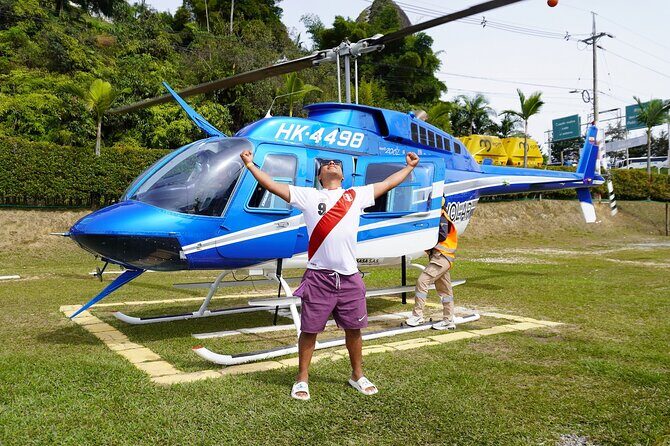 Guatape Private Tour with Helicopter Ride from Medellin - Helitours Colombia helicopter ride: 6 minutes that change the picture