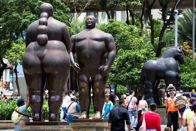 Half Day Private Medellín City Tour with Transportation - Starting at Plaza Botero: bronze sculptures you can photograph fast