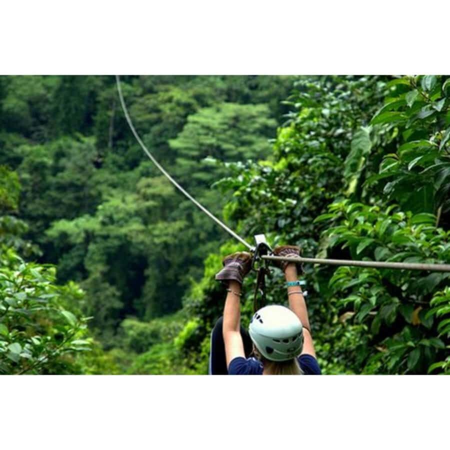 Medellin: 4-Hour Zip-Line Adventure - La Ceja cable car: the 90-minute setup stop