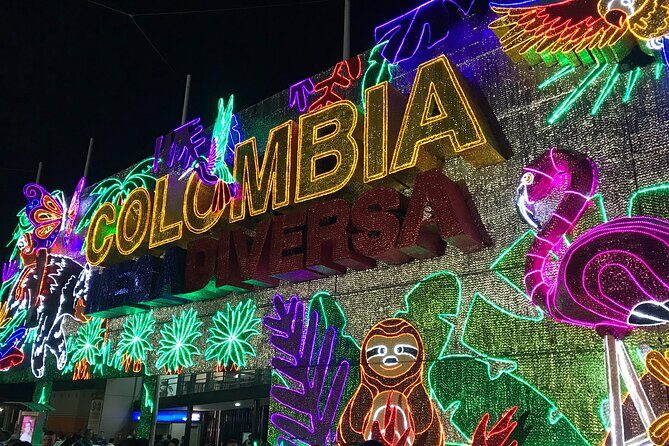 Medellin Christmas Lighting Private Tour - Stop 2: Envigado Main Park for lights, celebrations, and snacks