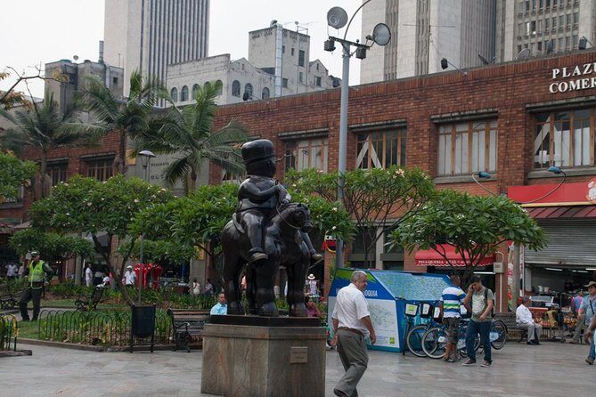 Medellin City Tour with Plaza de Botero and Antioquia Museum - Parque de Bolívar, Cathedral views, and a walk through Berrío Square