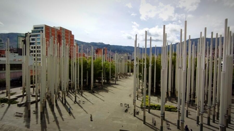 Medellin downtown: History and culture through fun stories - Cisneros Square and Carabobo Street: Linking Landmarks to Meaning