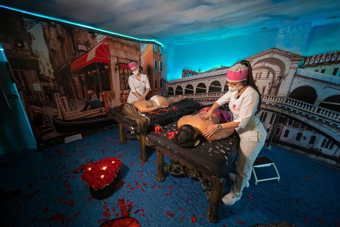 Medellín Lady's Luxe Spa: Hydrotherapy +Thematic Massage + Facial - The flow: water circuit → thematic massage → vitamin ampoule facial