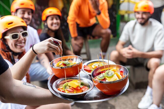 Medellín: Local neighborhoods and included food on e-bike - Start in El Poblado at Turibike and get rolling