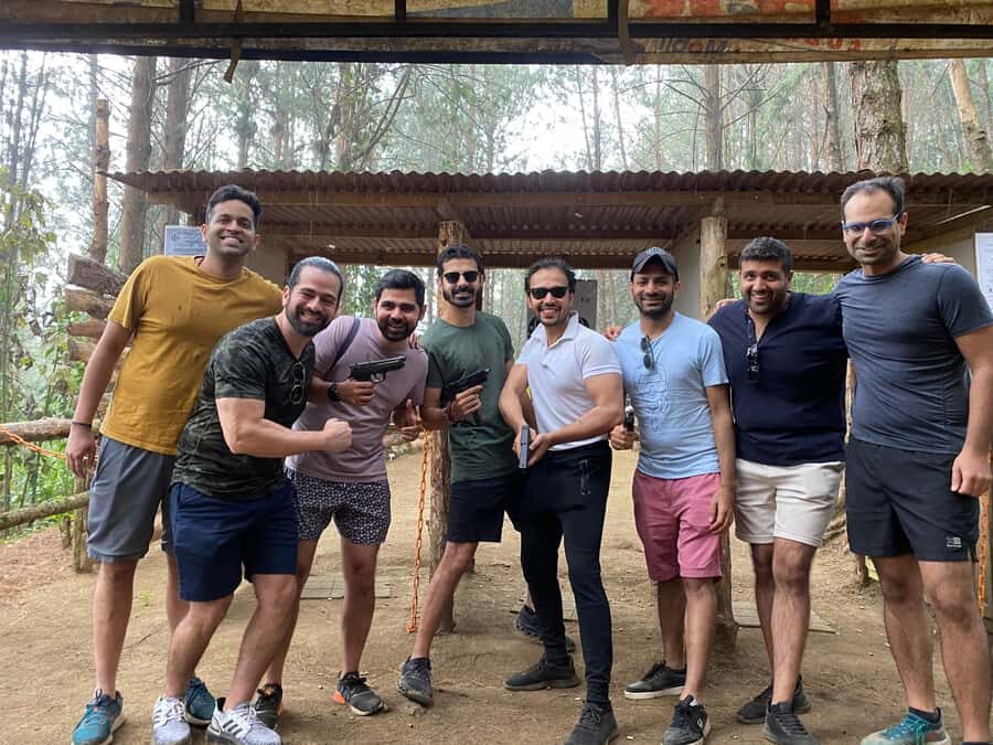 Medellin Outdoor Shooting Range Adventure - Firearms variety: rifles plus Glocks and 9mm pistols