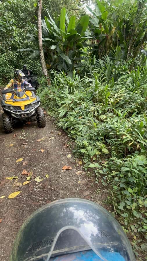 Medellin: Private ATV TOUR 1.5H - ATV time: what the mixed terrain means for your body and comfort