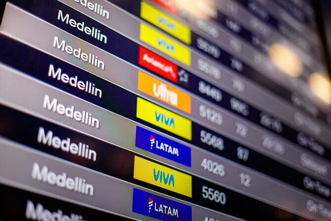 Medellín Private Transfer: José María Córdova Airport - Quick hits