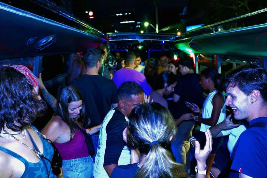 Medellin: Rumbero Party Bus with all the beer you can drink - Milla de Oro Avenue Views Without the Long Detour