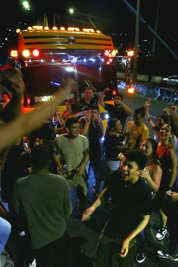 Medellin: Rumbero Party Bus with all the beer you can drink - The Private Van for Instagram Photos: Content Without the Headache