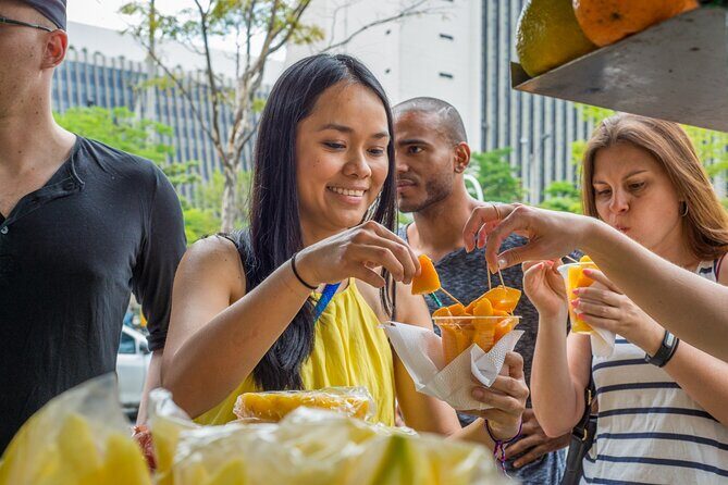 Private Street Food Tour, Eat like a Local in Medellin! - Stop 1: Medellín Center Street Snacks, Tropical Fruit, and Antioquia Coffee