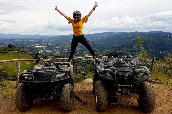 Stunning ATV 1hr + fun RAFTING 3hr from MEDELLIN - Transition time: rafting center arrival and the lunch window