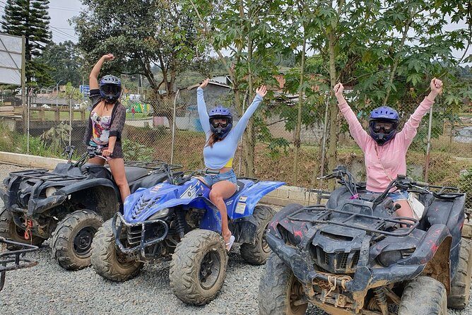 Stunning ATV 1hr + fun RAFTING 3hr from MEDELLIN - Price and value: what $417.93 per person is buying you