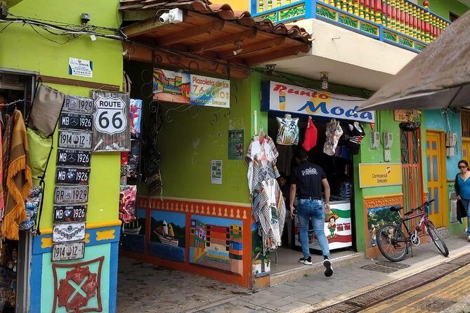 Tour to Guatapé + Rumbero Boat + Access to the Stone - La Casa backwards: a fun oddity, but entrance isn’t included