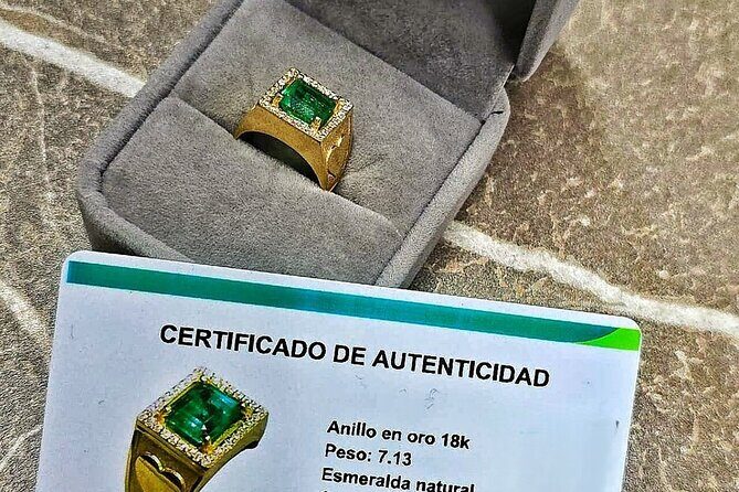 Visit Certified Colombian Emerald Jewelry in Medellin - A Simple Medellín Shopping Stop for Certified Emeralds
