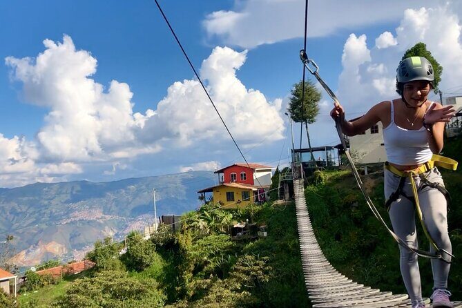 Zip-Line and Waterfall Climb Adventure - Zip-Lining Above the Jungle Floor: The 250m First Hit